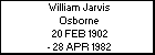 William Jarvis Osborne