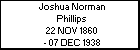 Joshua Norman Phillips