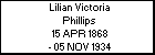 Lilian Victoria Phillips