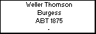 Weller Thomson Burgess