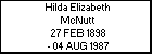 Hilda Elizabeth McNutt