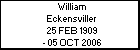 William Eckensviller