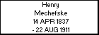 Henry Mechefske