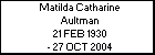 Matilda Catharine Aultman