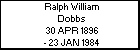 Ralph William Dobbs