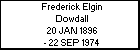 Frederick Elgin Dowdall