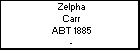Zelpha Carr