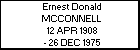 Ernest Donald MCCONNELL