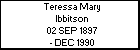 Teressa Mary Ibbitson