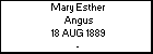 Mary Esther Angus