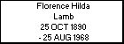 Florence Hilda Lamb