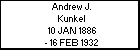 Andrew J. Kunkel
