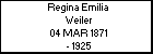 Regina Emilia Weiler