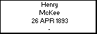Henry McKee