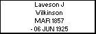 Laveson J Wilkinson