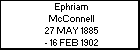 Ephriam McConnell