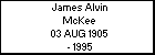 James Alvin McKee