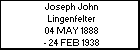 Joseph John Lingenfelter