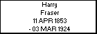 Harry Fraser