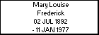 Mary Louise Frederick