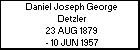 Daniel Joseph George Detzler
