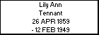 Lily Ann Tennant