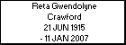 Reta Gwendolyne Crawford