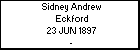Sidney Andrew Eckford