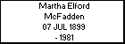 Martha Elford McFadden