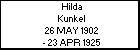 Hilda Kunkel