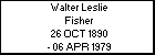 Walter Leslie Fisher