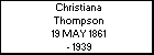 Christiana Thompson
