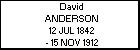 David ANDERSON