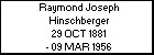 Raymond Joseph Hinschberger
