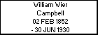 William Wier Campbell