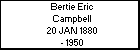 Bertie Eric Campbell