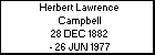 Herbert Lawrence Campbell