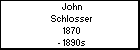 John Schlosser