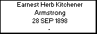 Earnest Herb Kitchener Armstrong