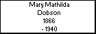 Mary Mathilda Dobson