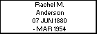 Rachel M. Anderson