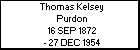 Thomas Kelsey Purdon