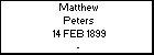 Matthew Peters