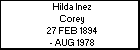 Hilda Inez Corey