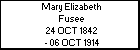 Mary Elizabeth Fusee