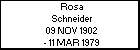 Rosa Schneider