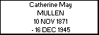 Catherine May MULLEN
