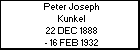 Peter Joseph Kunkel