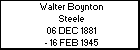 Walter Boynton Steele