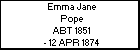 Emma Jane Pope